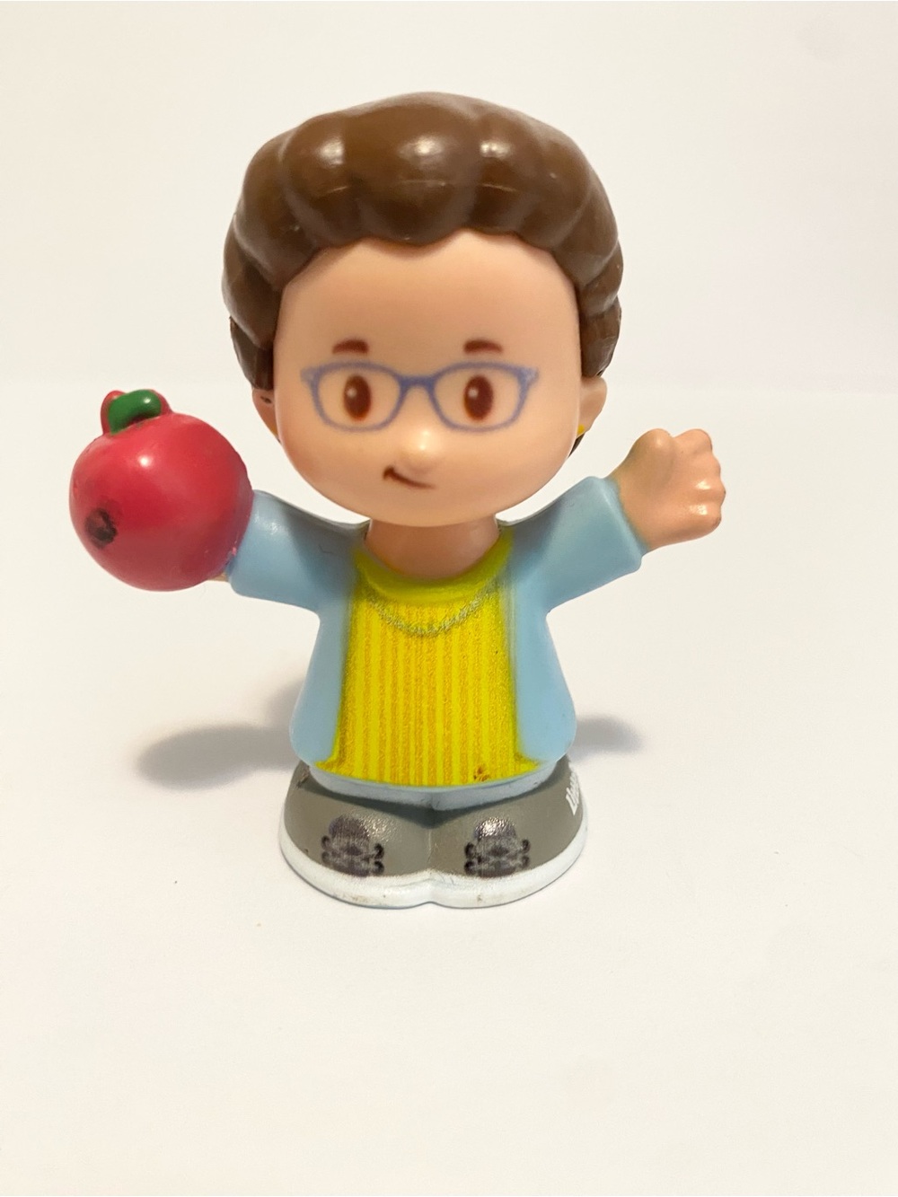 Little People Teacher w Apple School House Person Toy Fisher Price 4/$20 🛑
